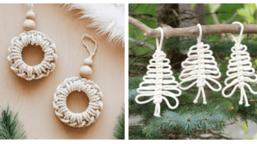 Macrame Christmas Decorations (Workshop)